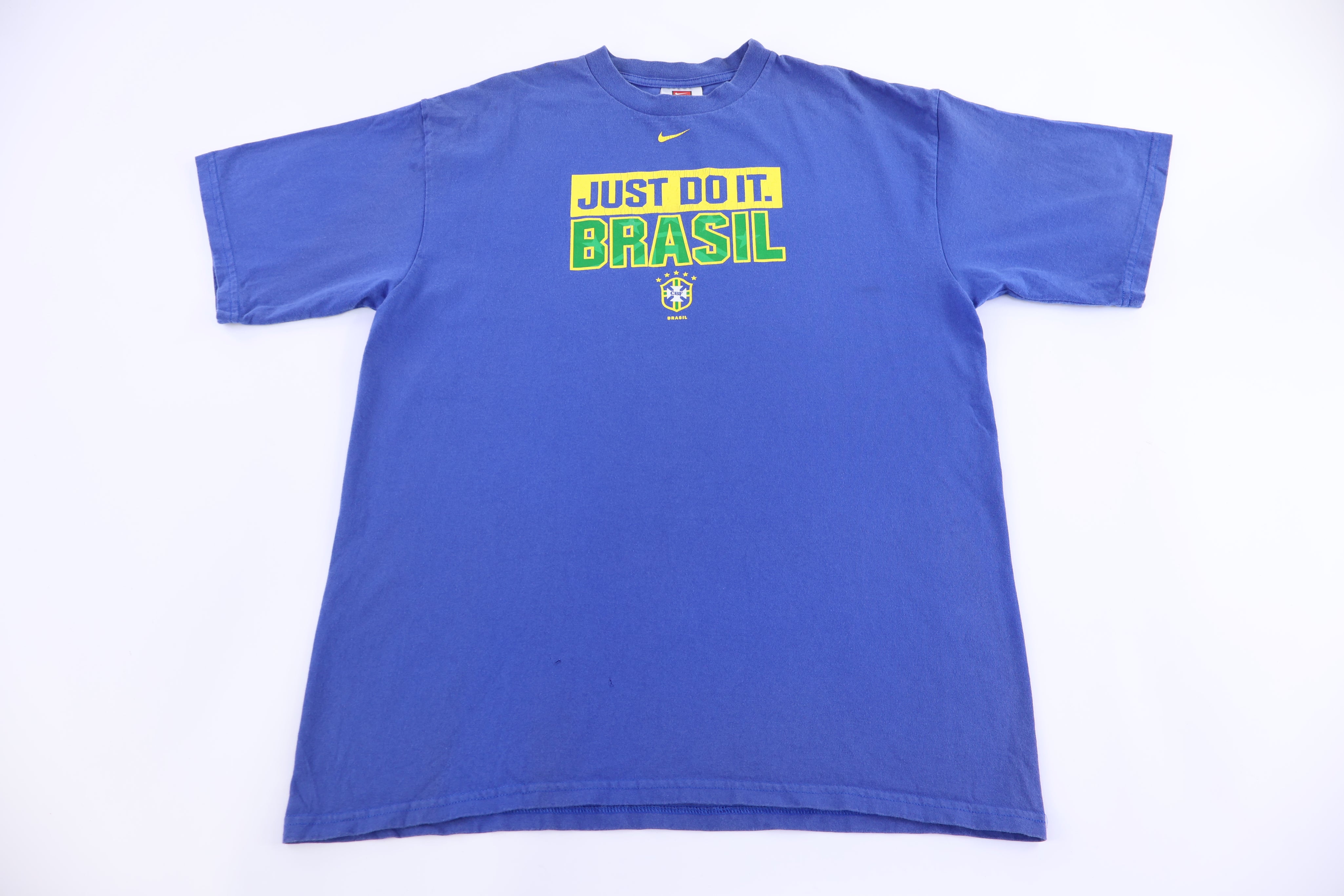 Vintage Nike Brazil Soccer Just Do It T-shirt