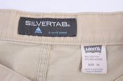 Vintage Levi's Silvertab Tan Cargo Shorts