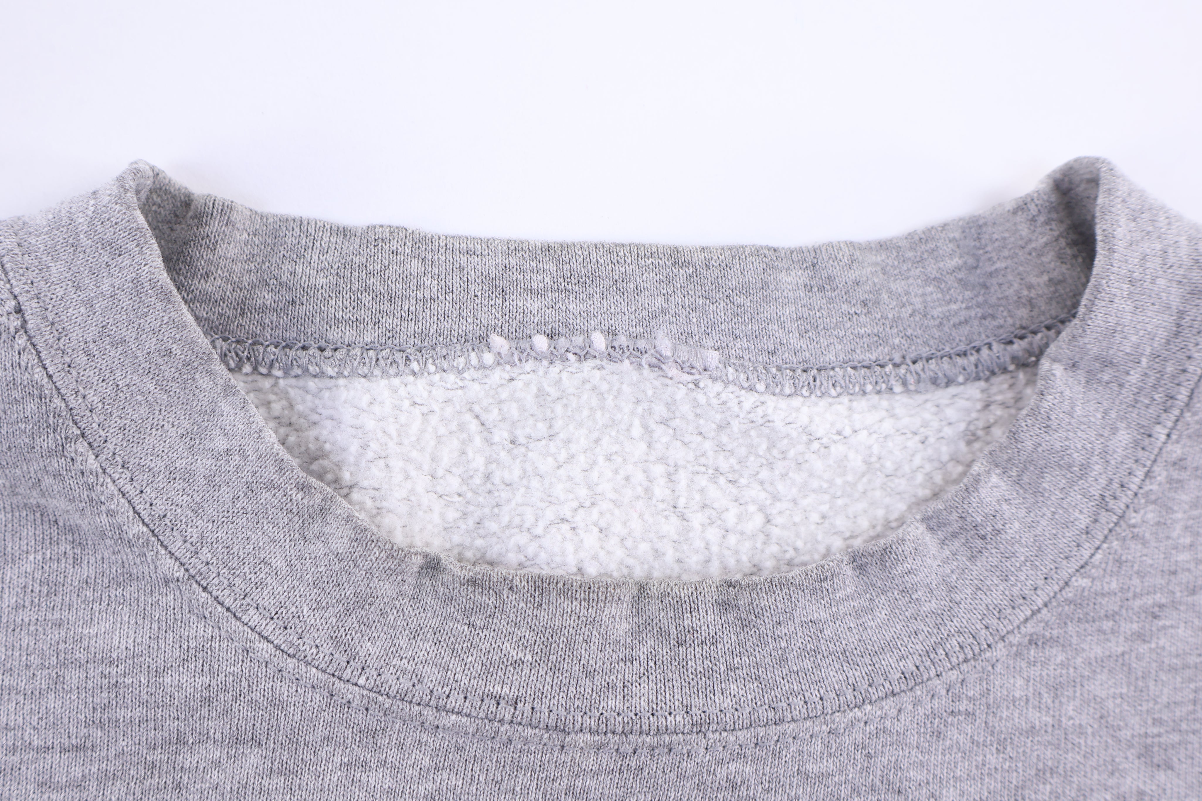 Vintage Nike Embroidered Logo Grey Sweatshirt