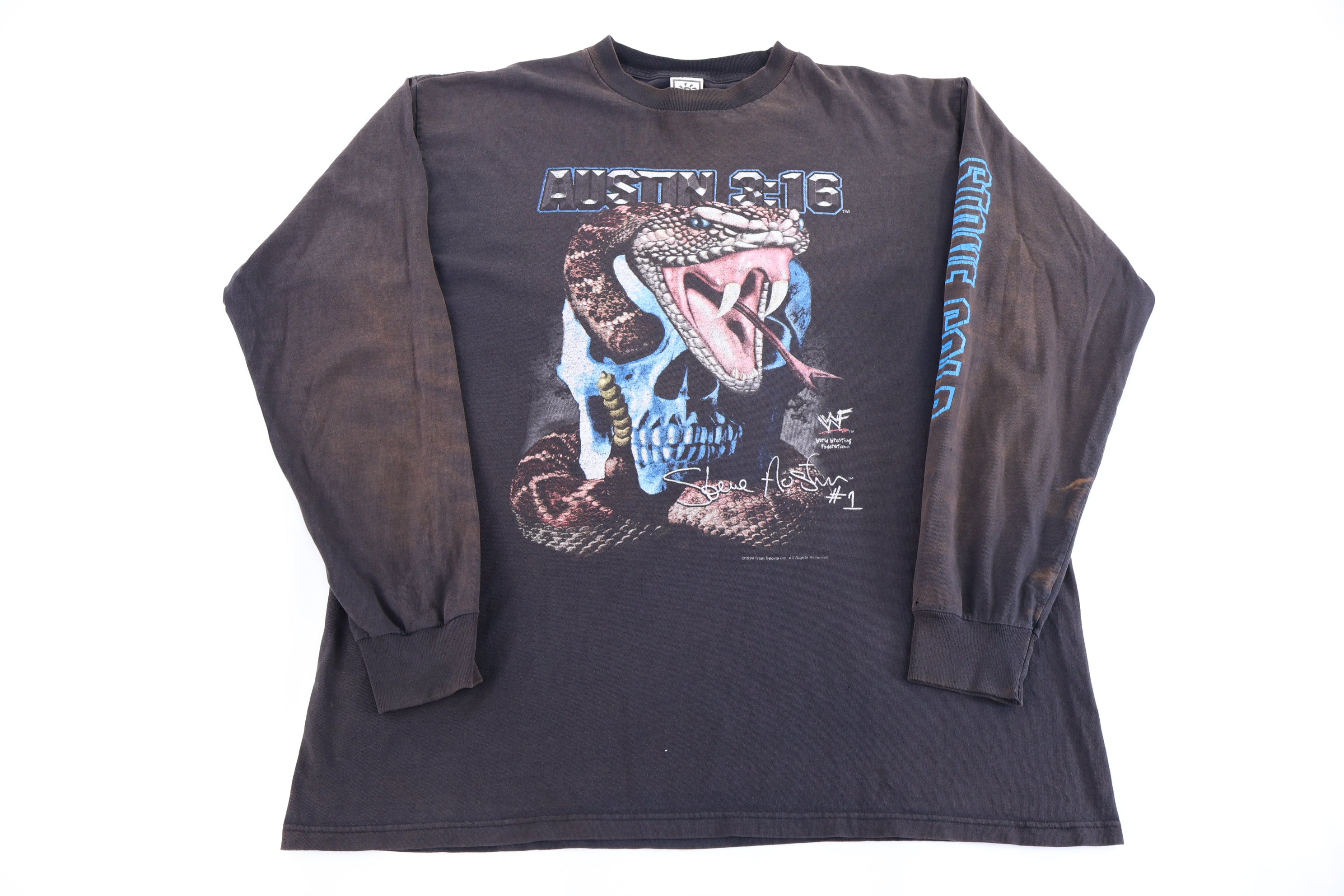 1999 WWF Stone Cold Steve Austin LS T-shirt