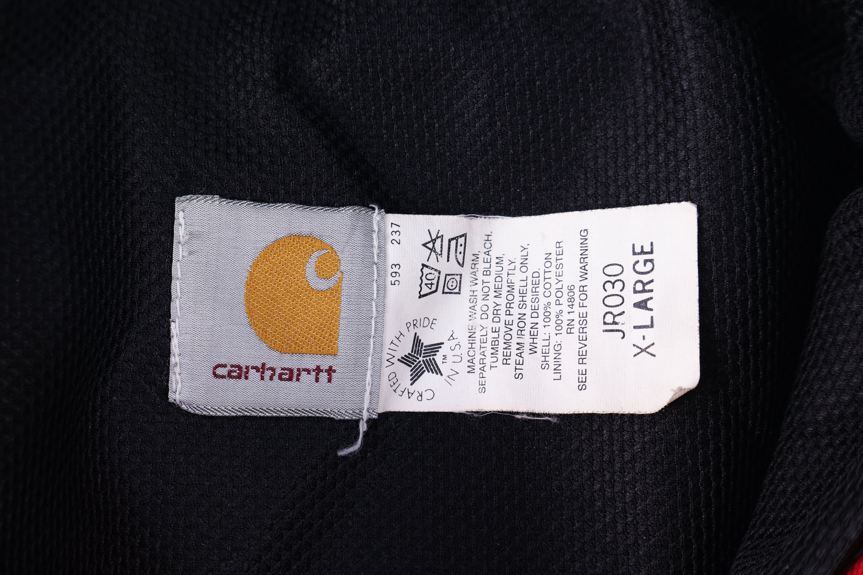 90's Carhartt Aztec Pattern Full Zip Jacket