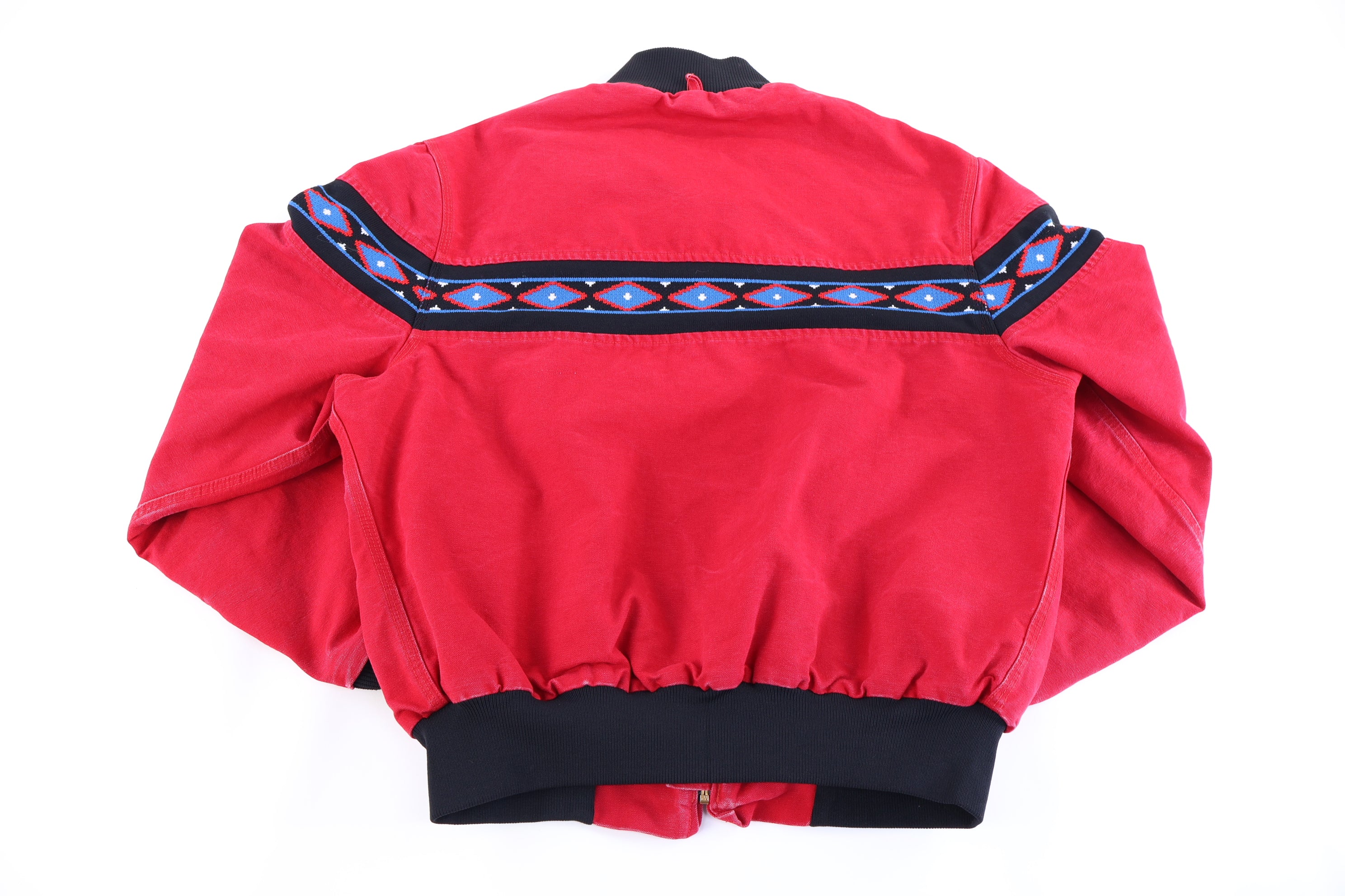 90's Carhartt Aztec Pattern Full Zip Jacket