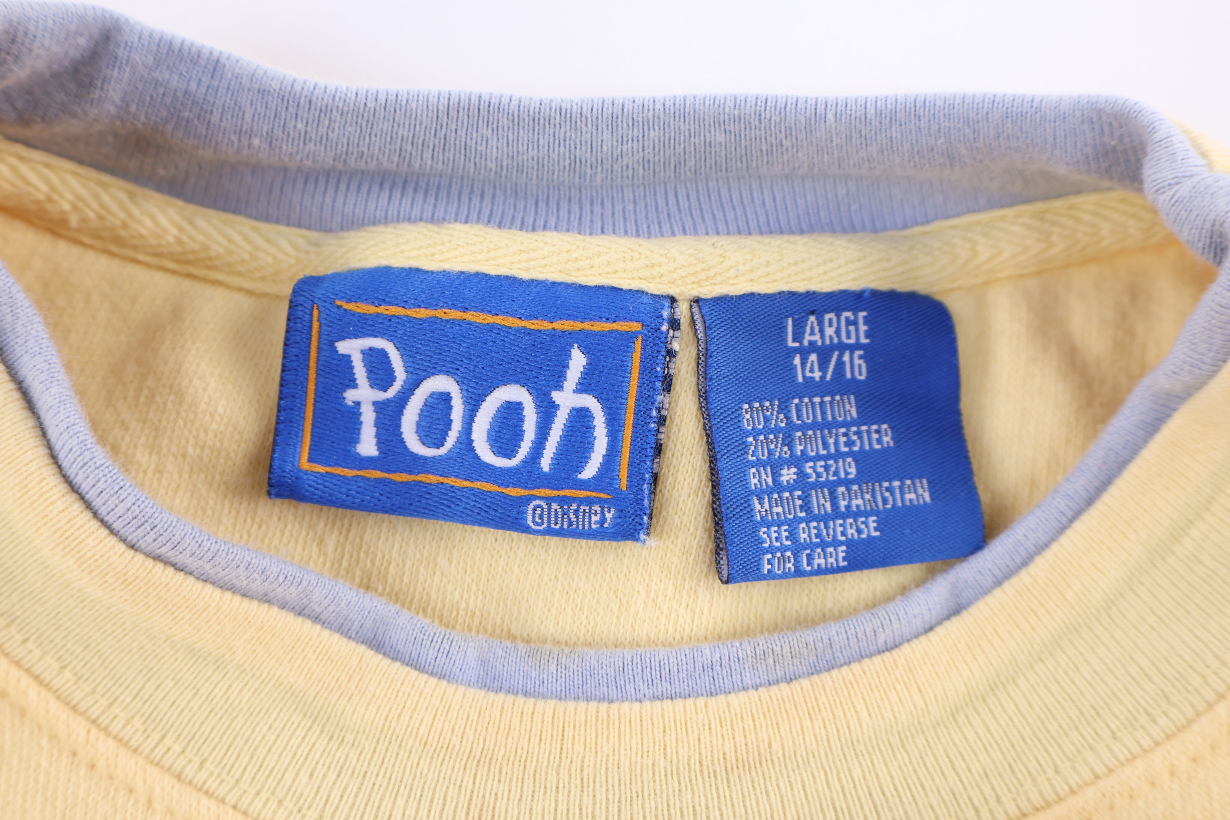 Women's Vintage Pooh Tigger Embroidered Sweatshirt