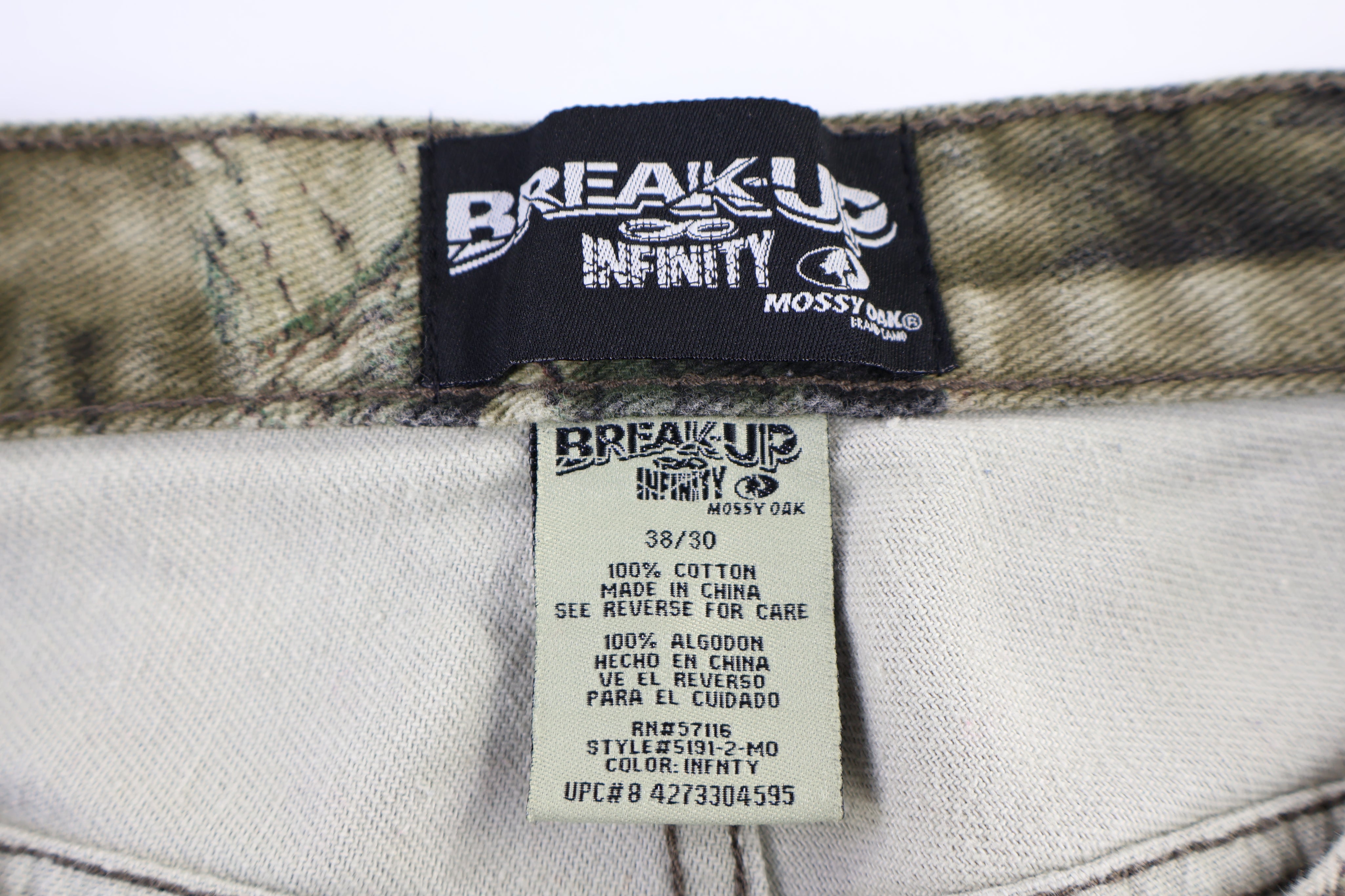 Vintage Mossy Oak Denim Camo Jeans