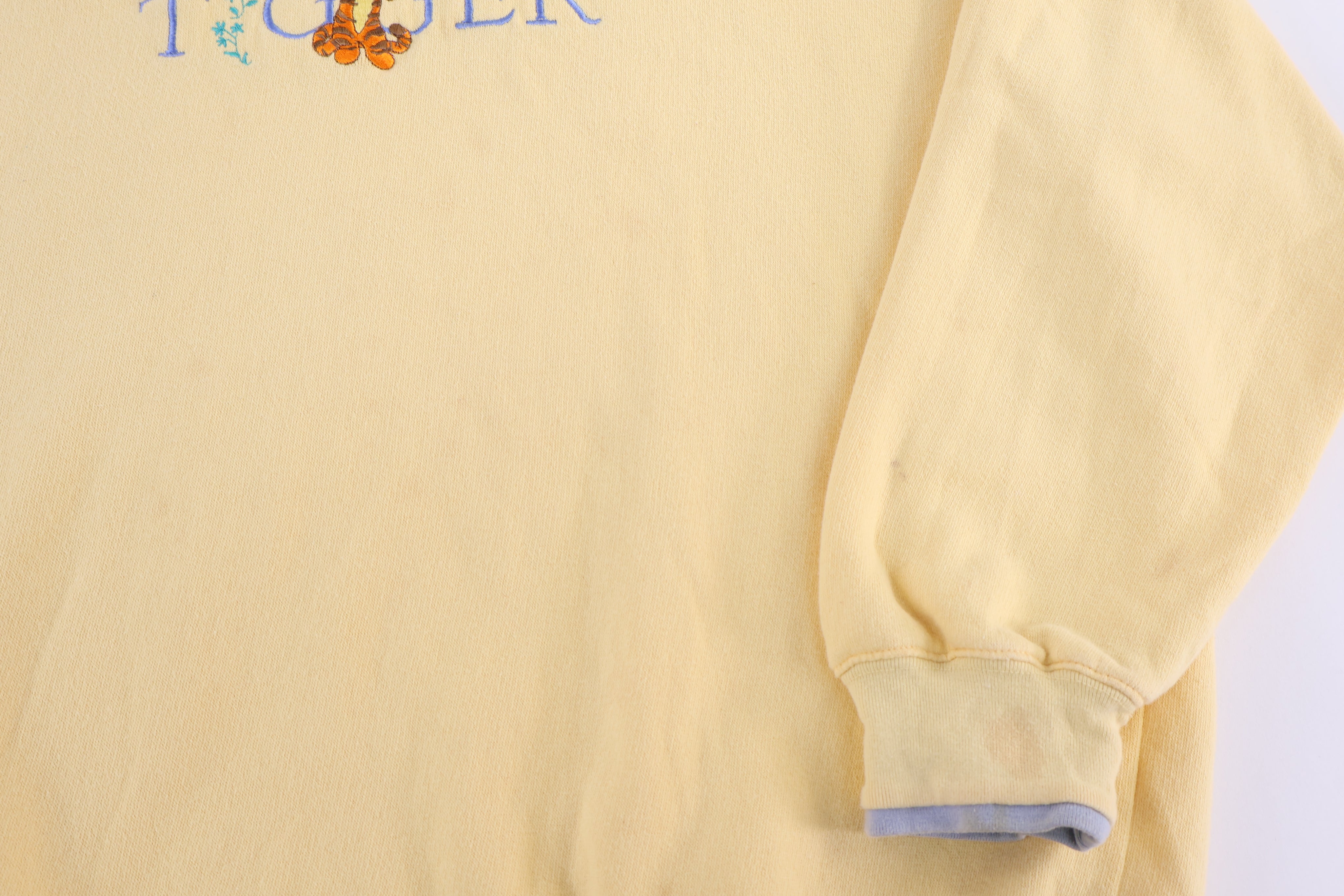 Women's Vintage Pooh Tigger Embroidered Sweatshirt