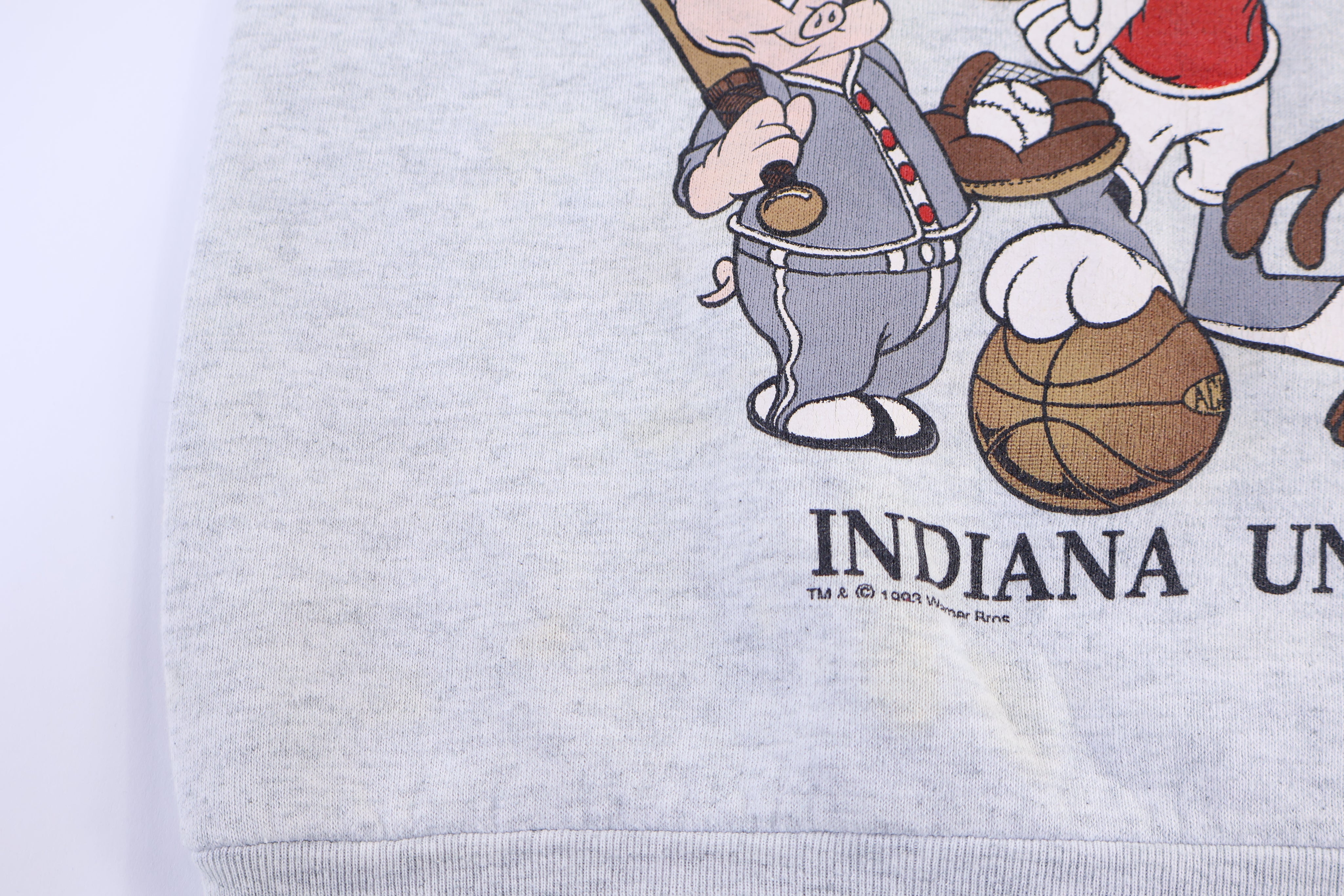 90's Indiana University Looney Tunes Sweatshirt