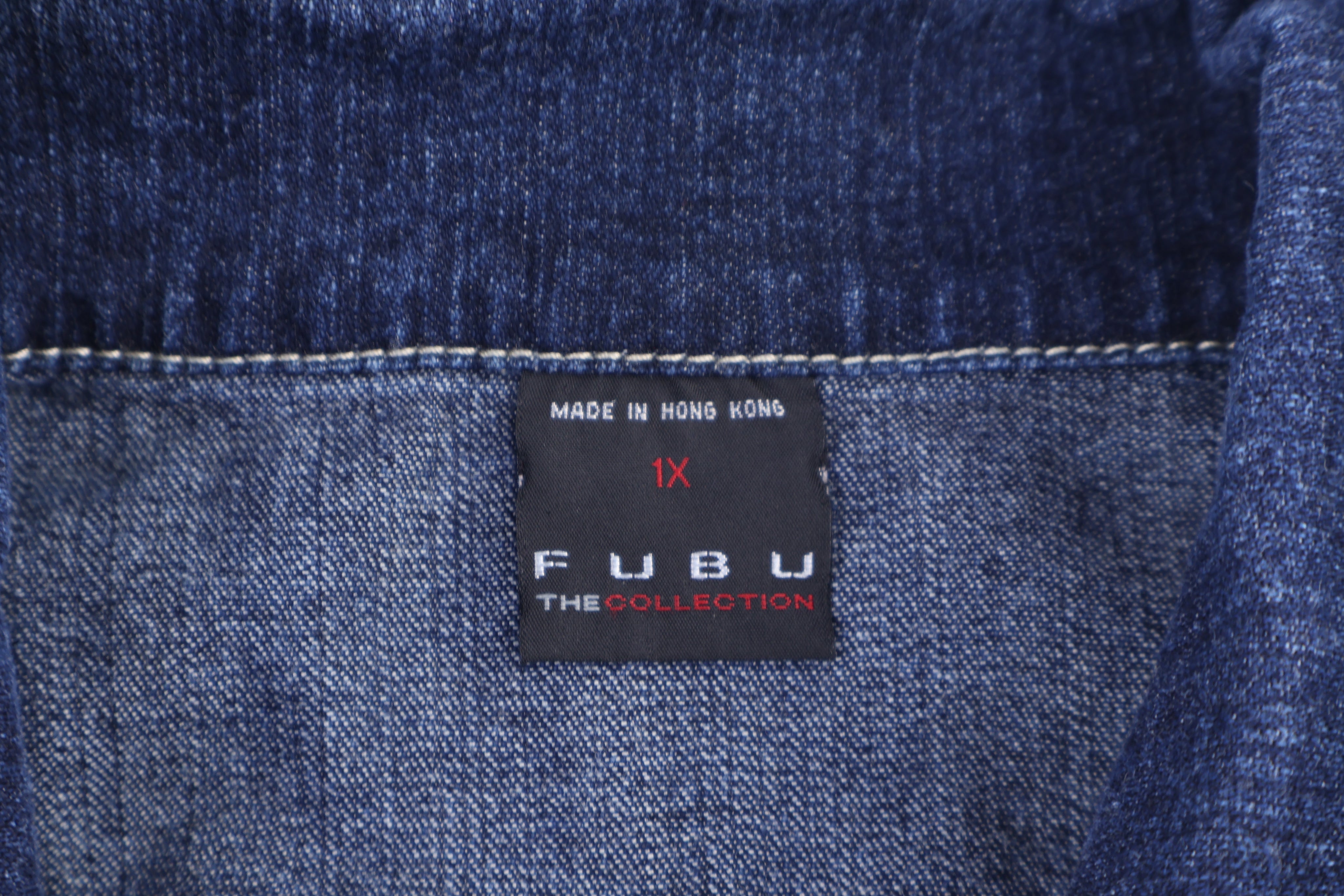 Women's FUBU Dark Wash Denim Jacket