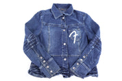 Women's FUBU Dark Wash Denim Jacket