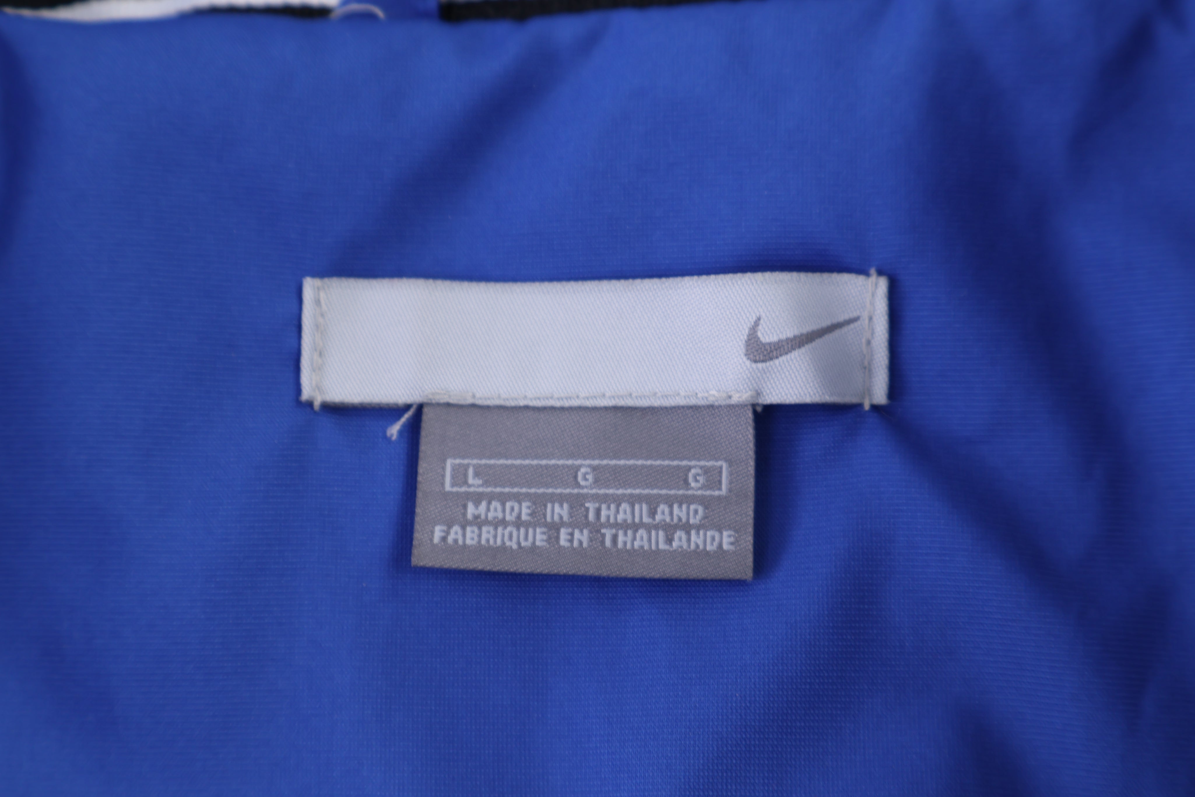 Vintage Nike Blue, White & Black Full Zip Jacket