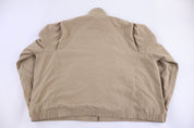 Polo by Ralph Lauren Embroidered Logo Tan Full Zip Jacket
