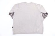 Patagonia Logo Patch Beige Knit Sweater