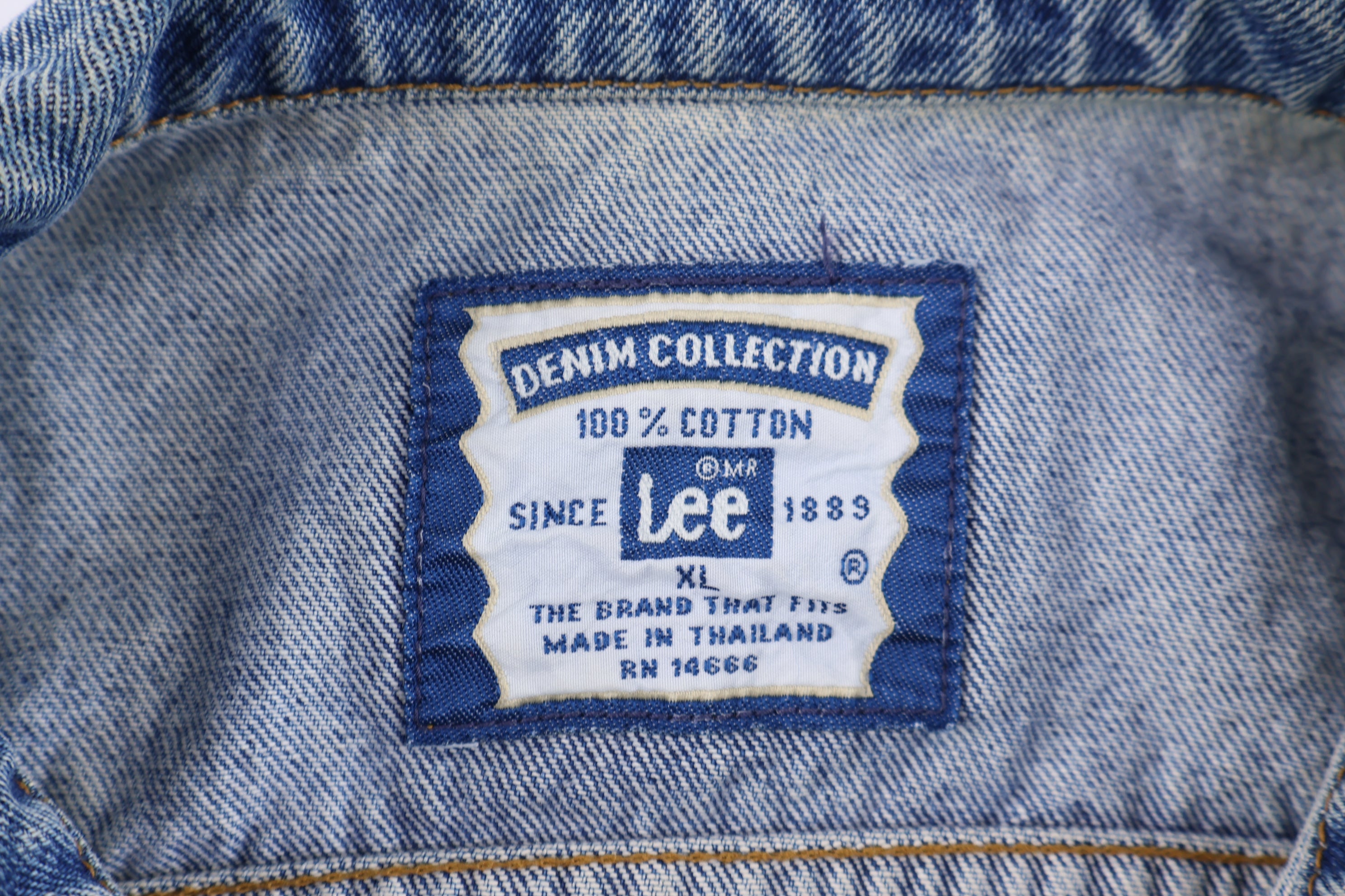 90's Java Program Logo Denim Jacket