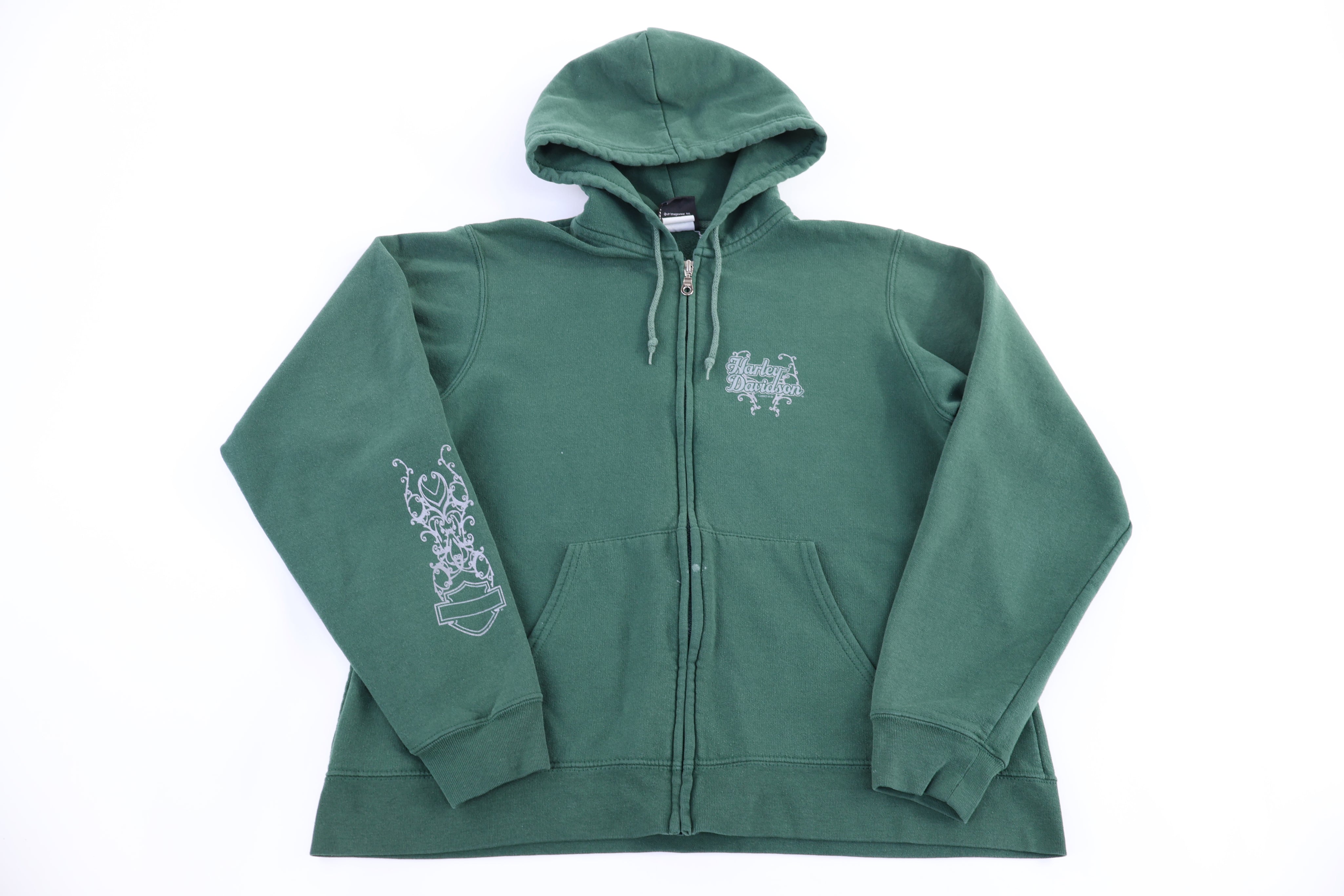 Women's Harley Davidson Motorcycles Full Zip Hoodie