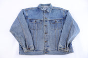 90's Java Program Logo Denim Jacket
