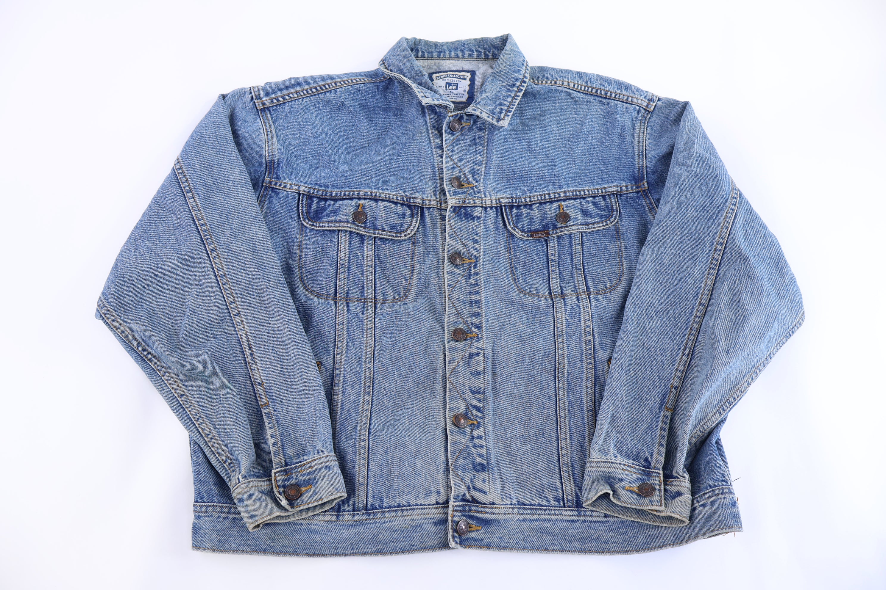 90's Java Program Logo Denim Jacket