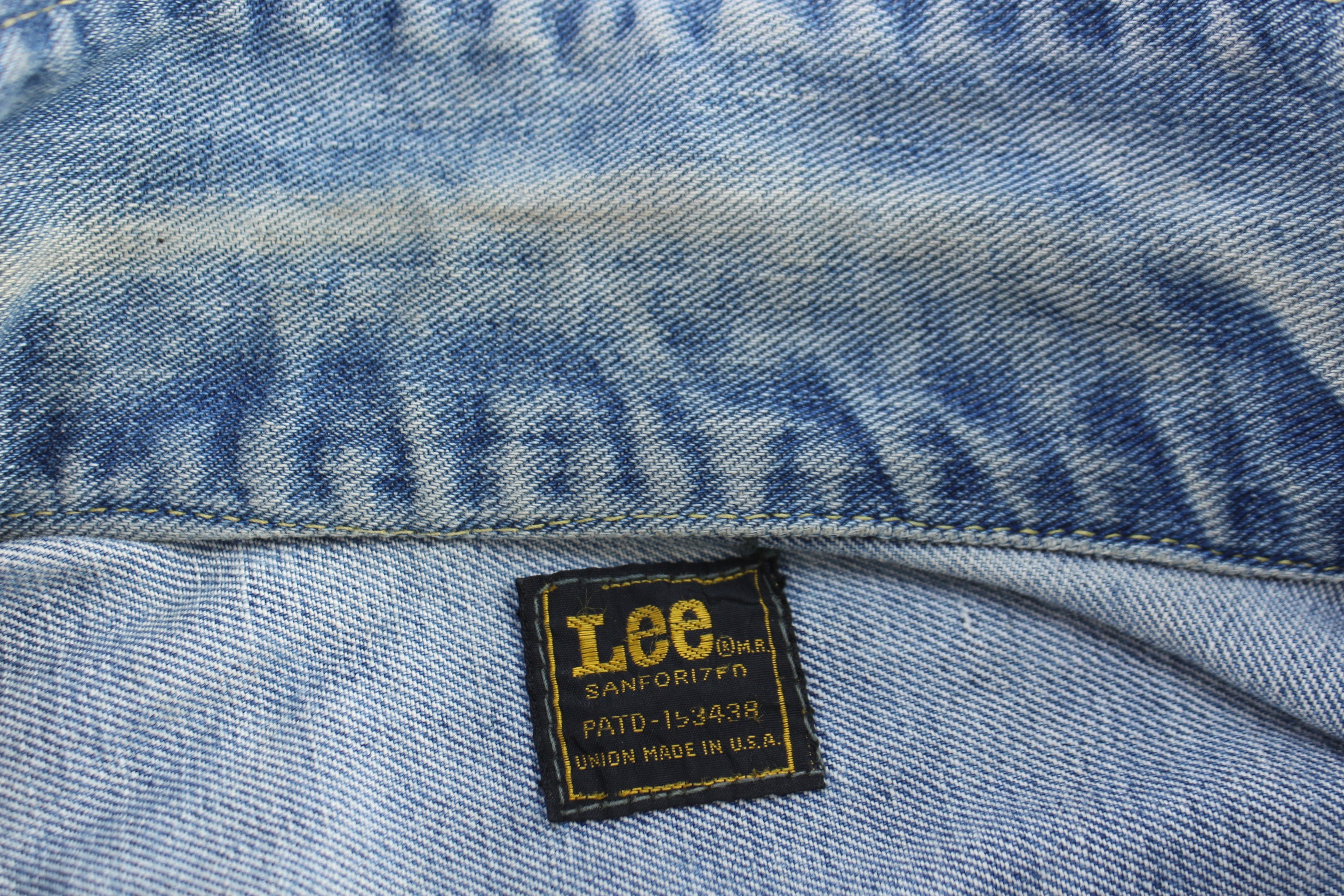 70's Lee Dark Wash Denim Jacket