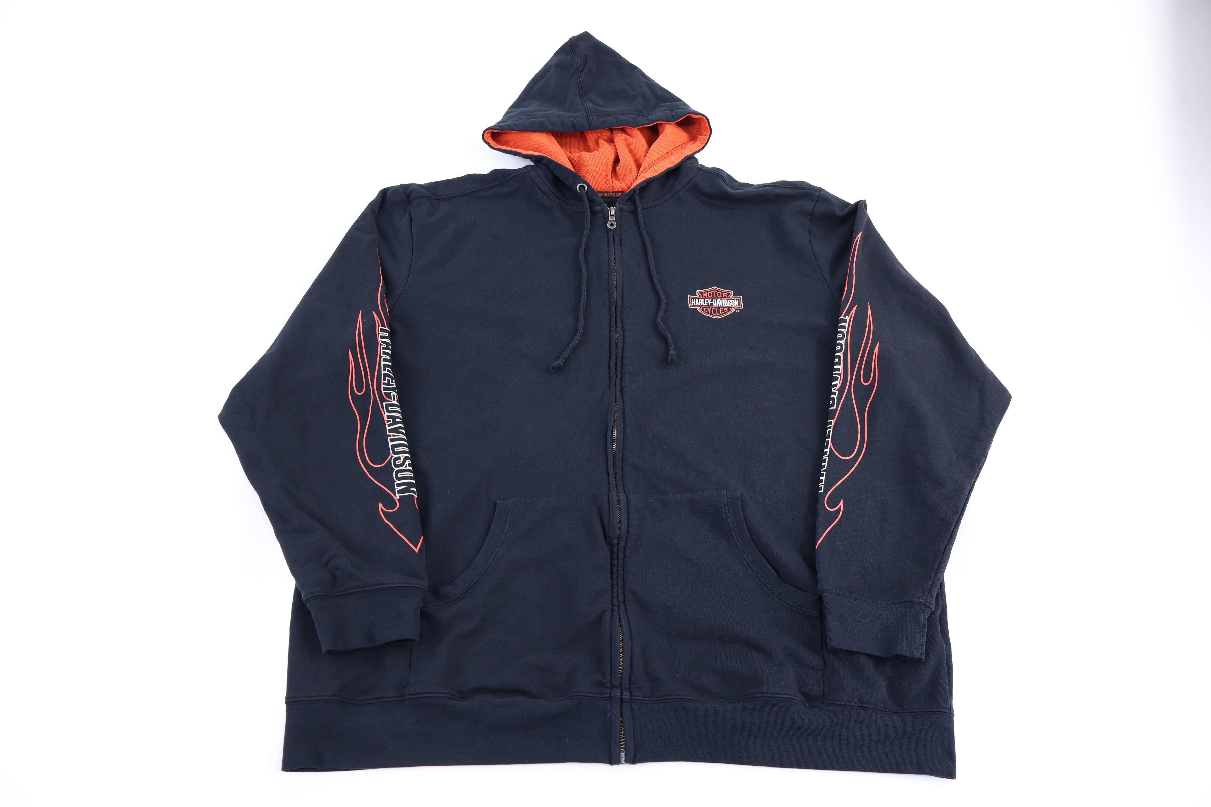 Harley Davidson Motorcycles Full Zip Hoodie