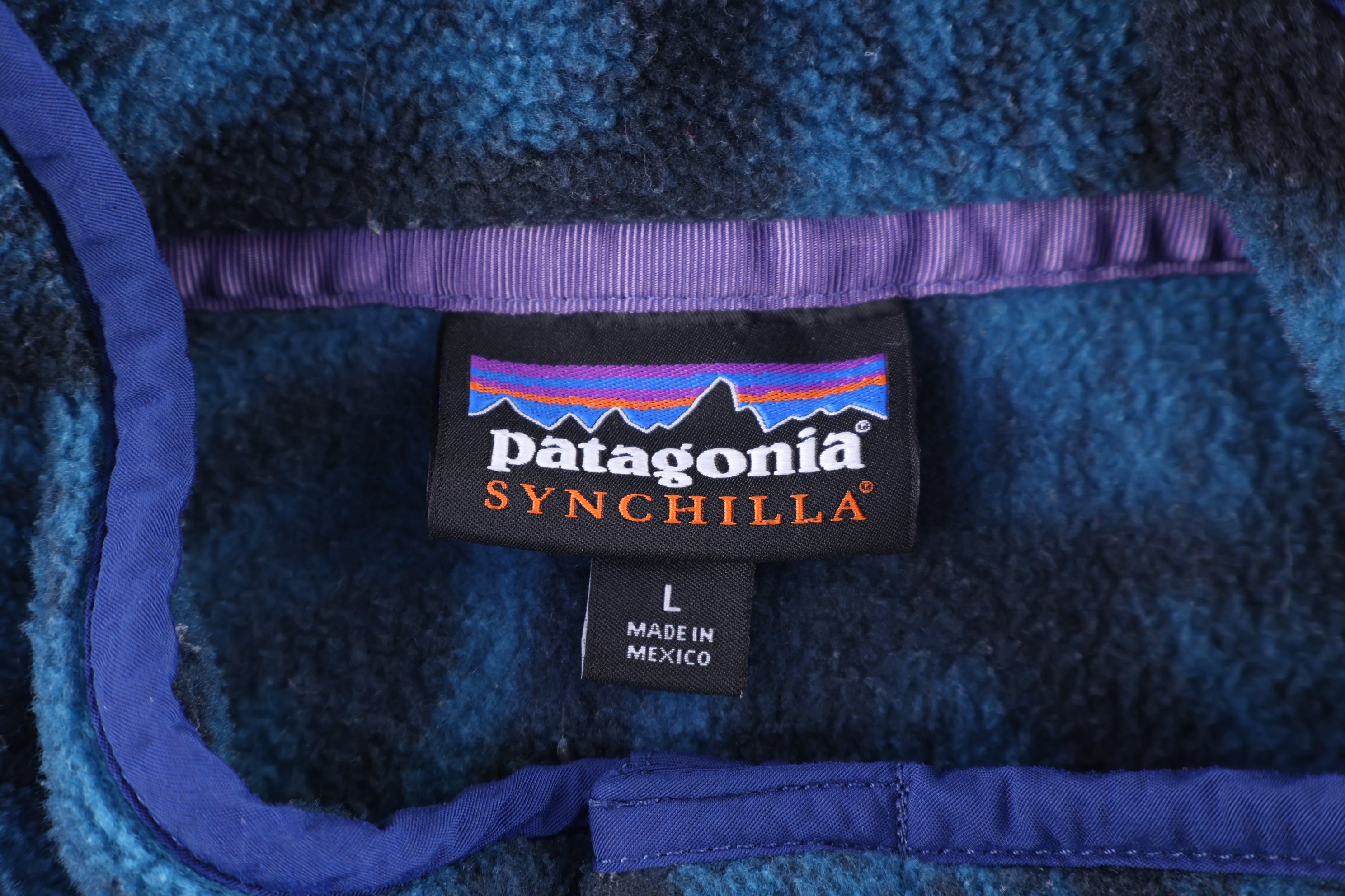 Patagonia Synchilla Logo Patch Snap-T Fleece Pullover