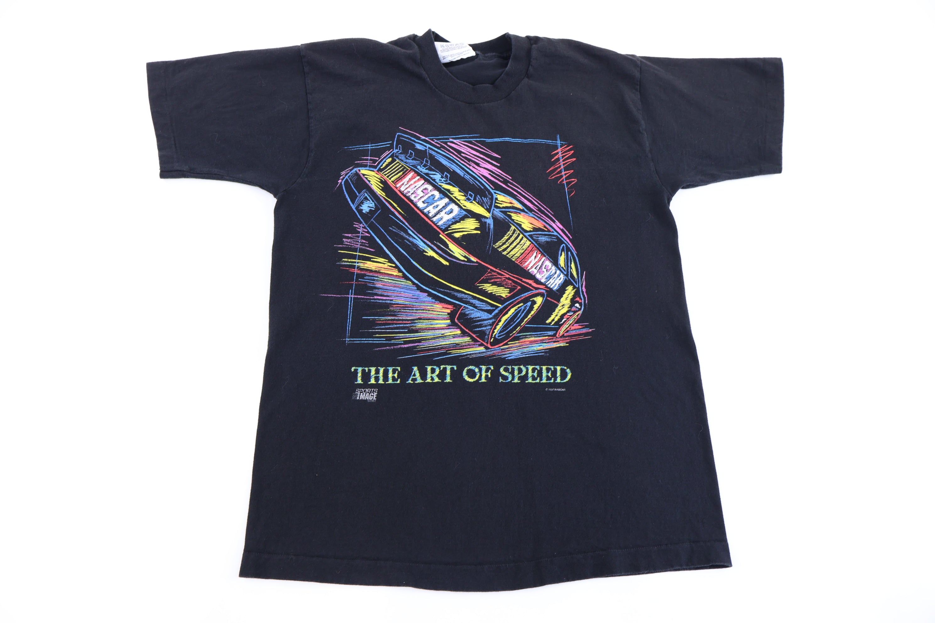 1999 Nascar The Art of Speed Racing T-shirt