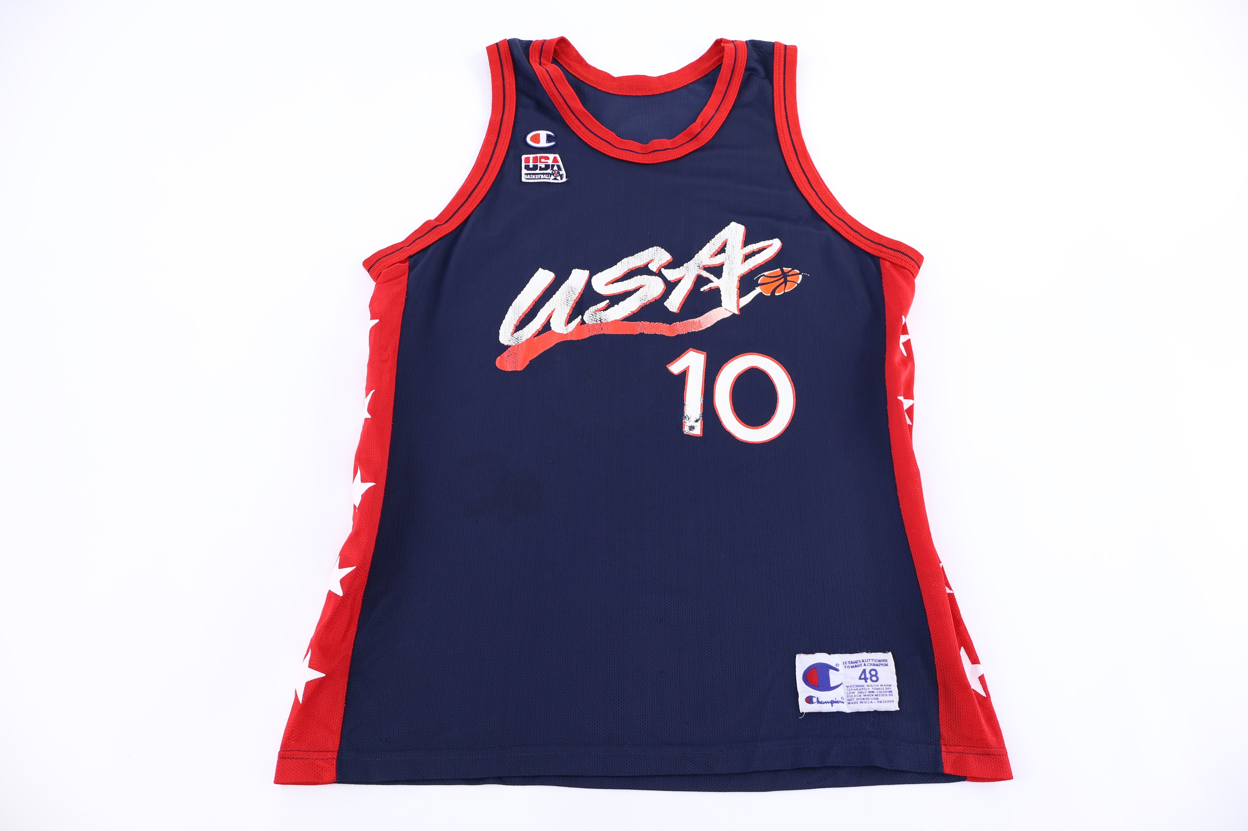 90's Reggie Miller USA Olympic Dream Team Basketball Jersey