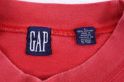 90's GAP Red & Blue Light Pullover