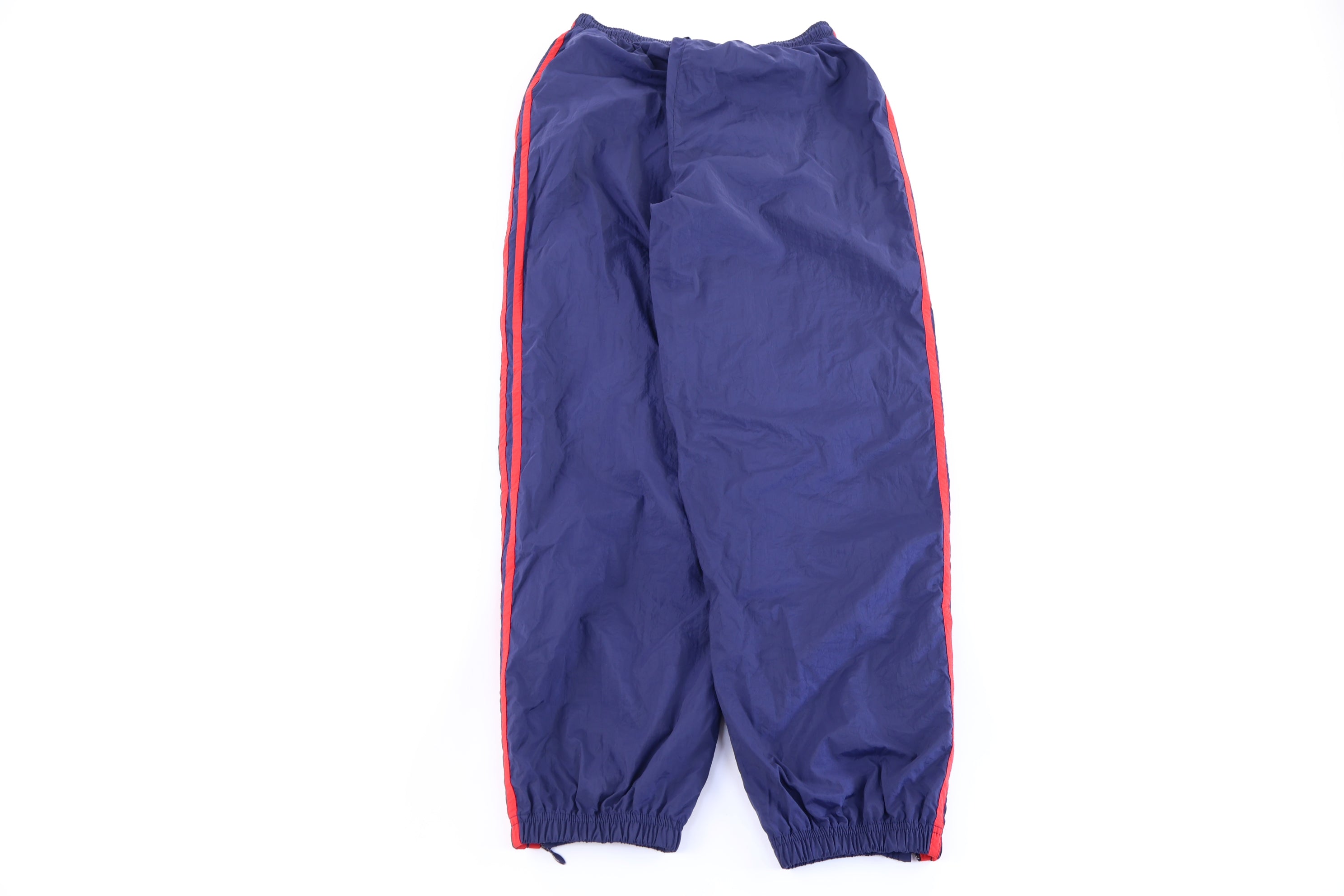 90's Adidas Navy & Red Track Pants