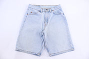 90's Levi's 550 Light Wash Denim Shorts