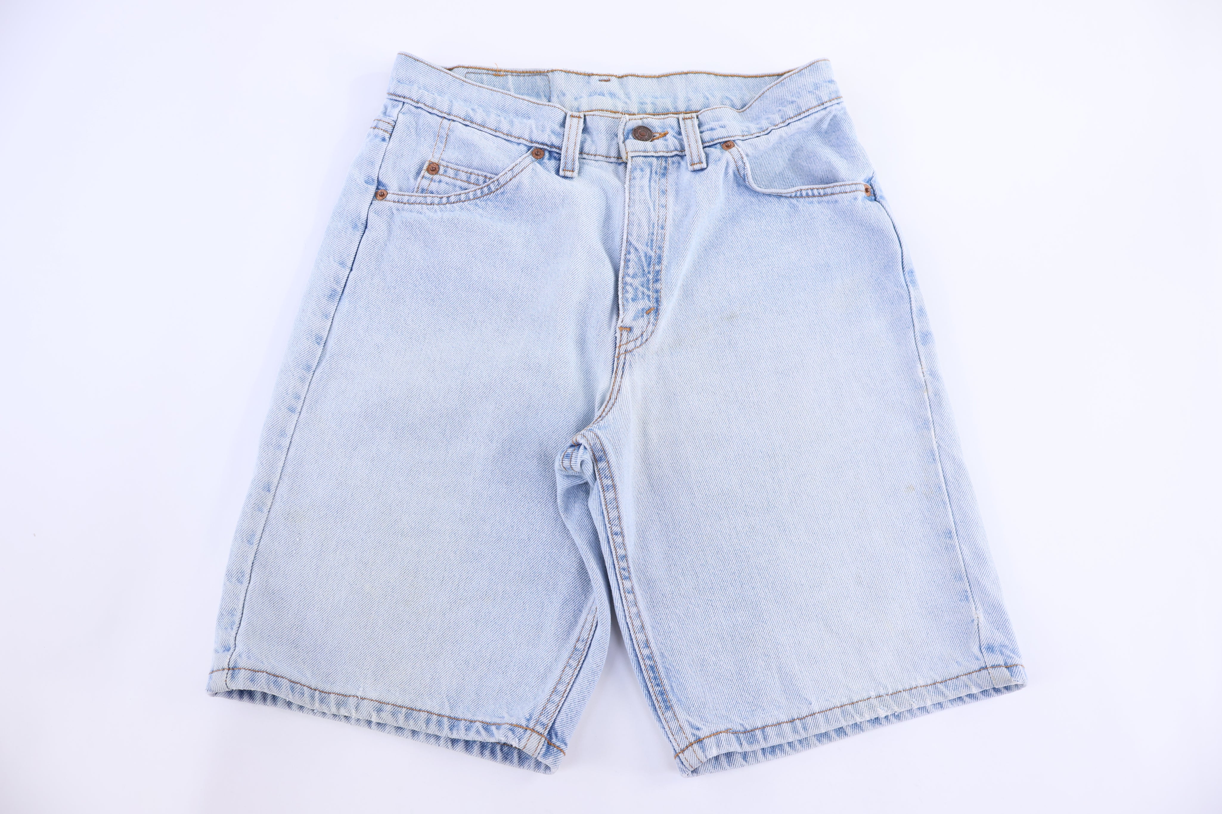 90's Levi's 550 Light Wash Denim Shorts