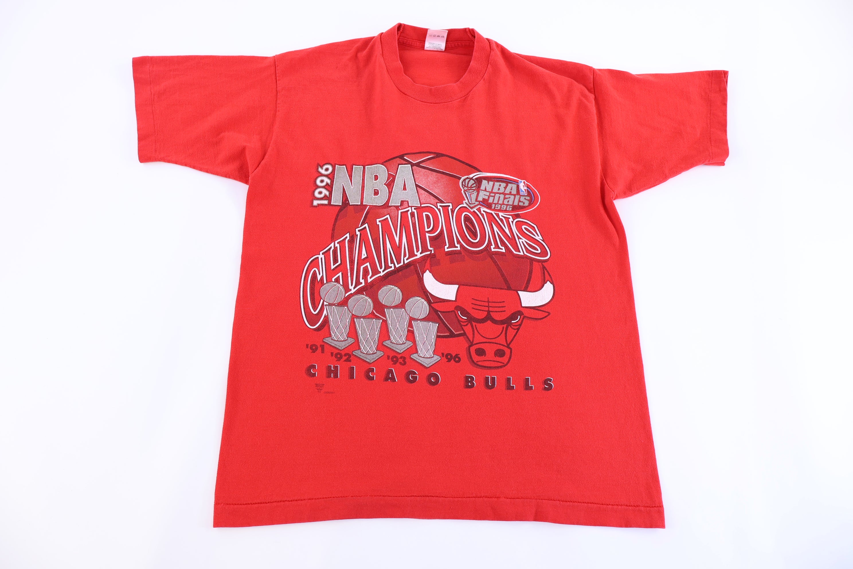 1996 Chicago Bulls Basketball NBA Champions T-shirt