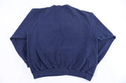 90's Reebok Embroidered Logo Blue Sweatshirt