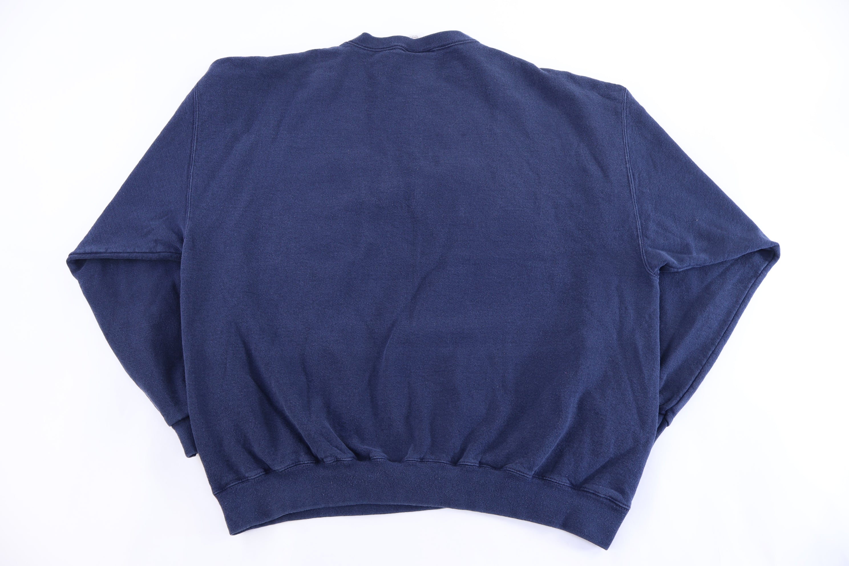 90's Reebok Embroidered Logo Blue Sweatshirt
