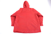 Vintage Nike Embroidered Logo Full Zip Red Jacket
