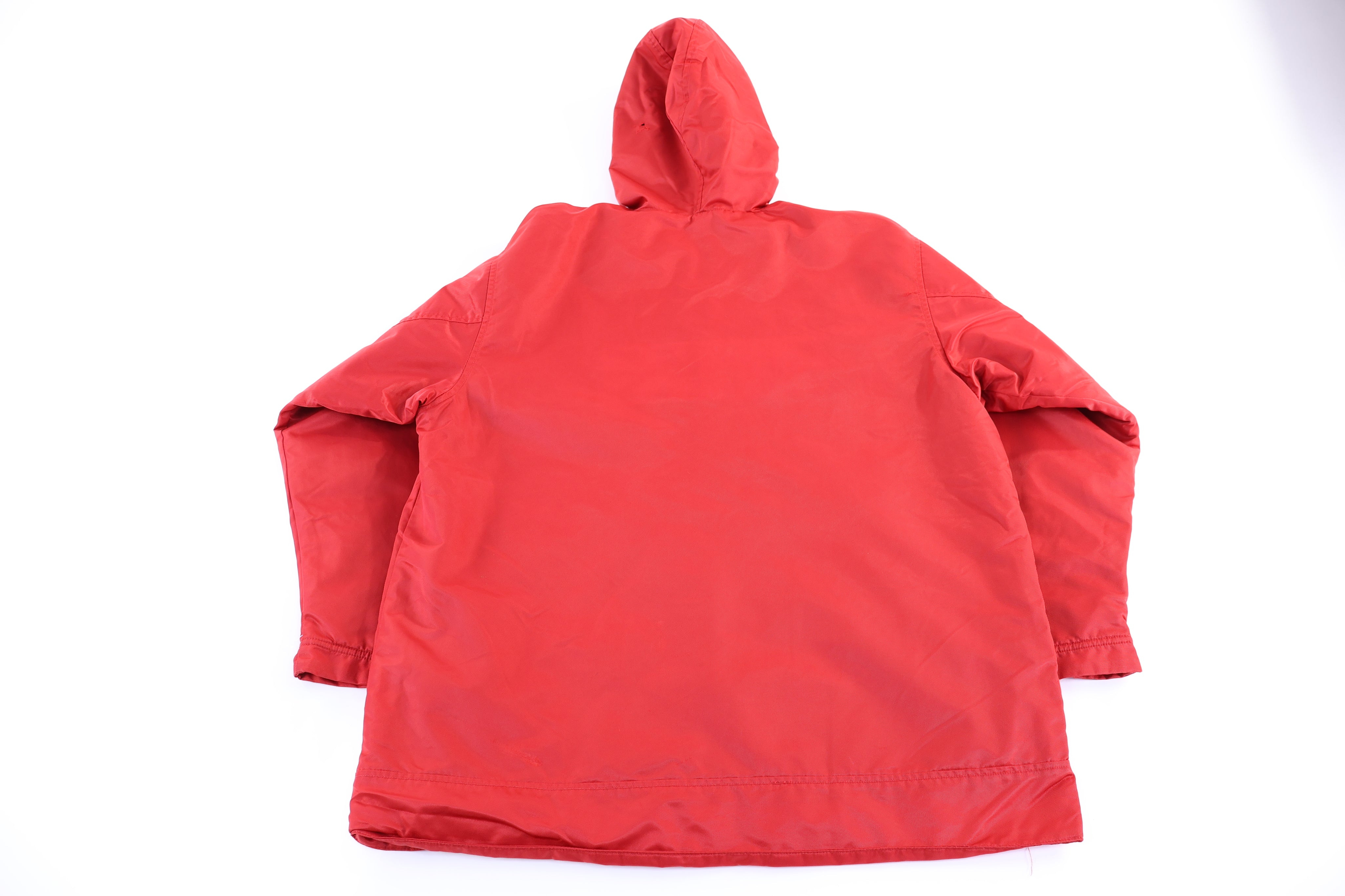 Vintage Nike Embroidered Logo Full Zip Red Jacket