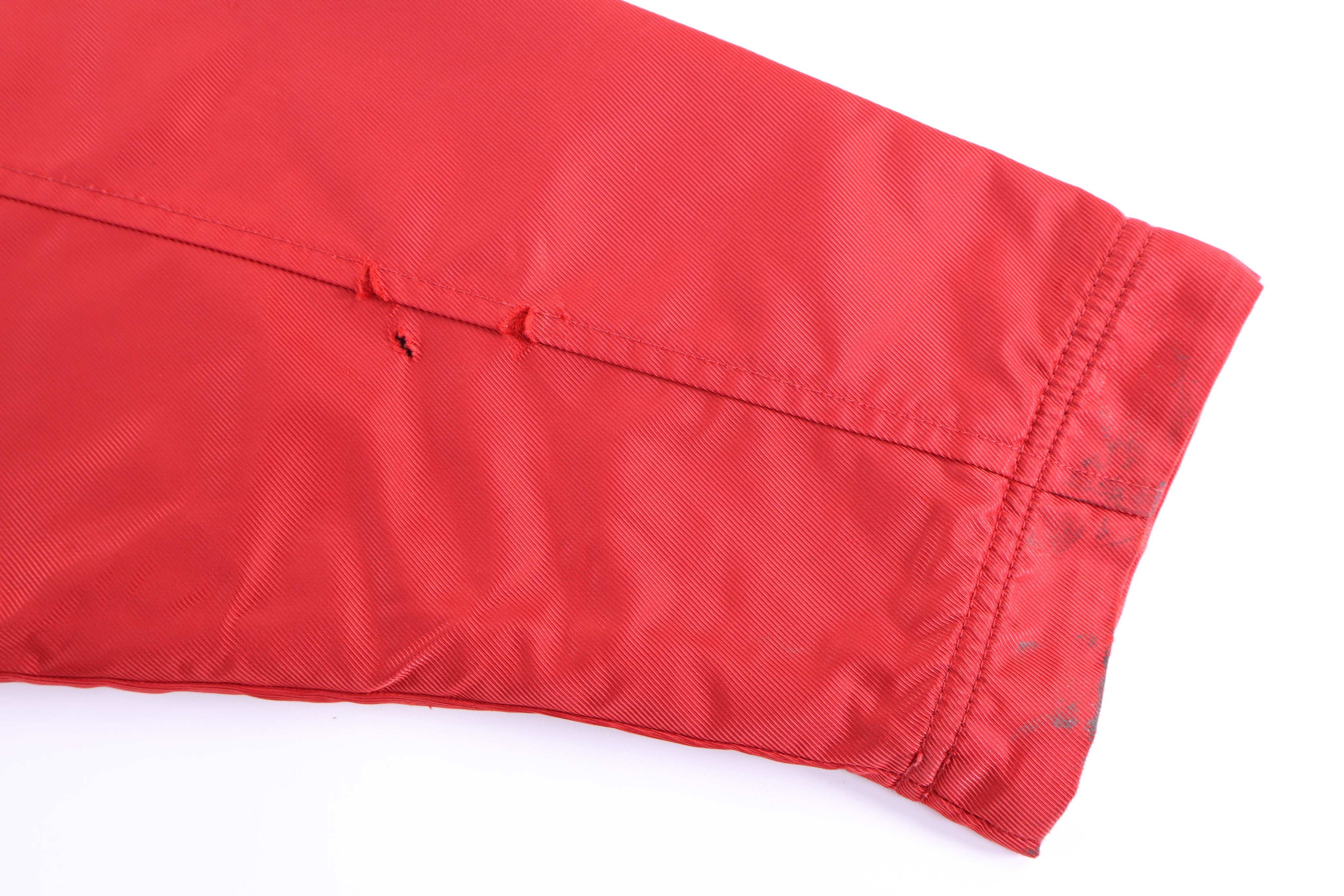 Vintage Nike Embroidered Logo Full Zip Red Jacket