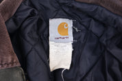 Carhartt Logo Patch Green Full Zip Jacket