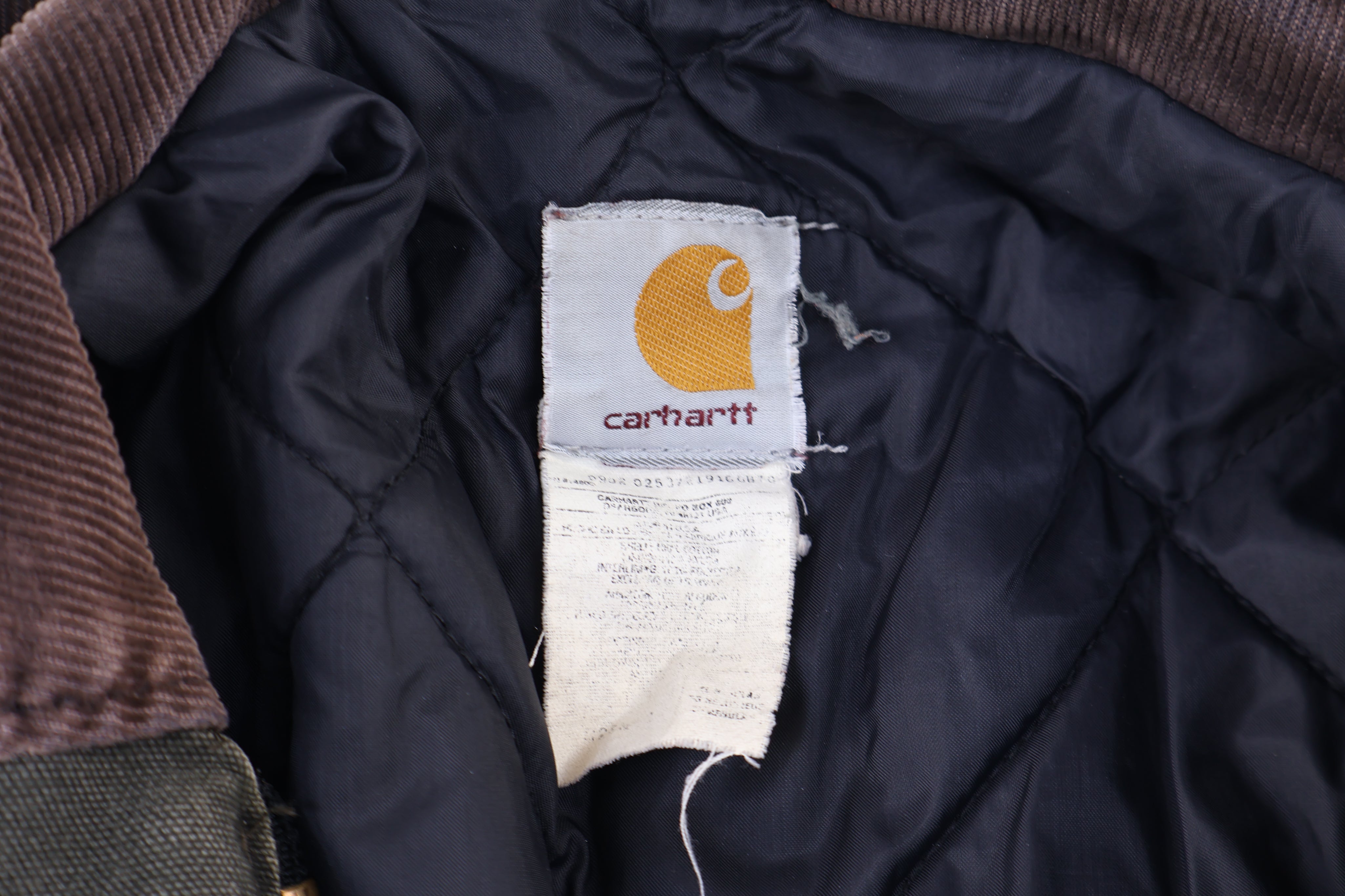 Carhartt Logo Patch Green Full Zip Jacket