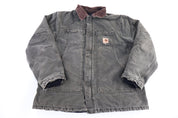 Carhartt Logo Patch Green Full Zip Jacket