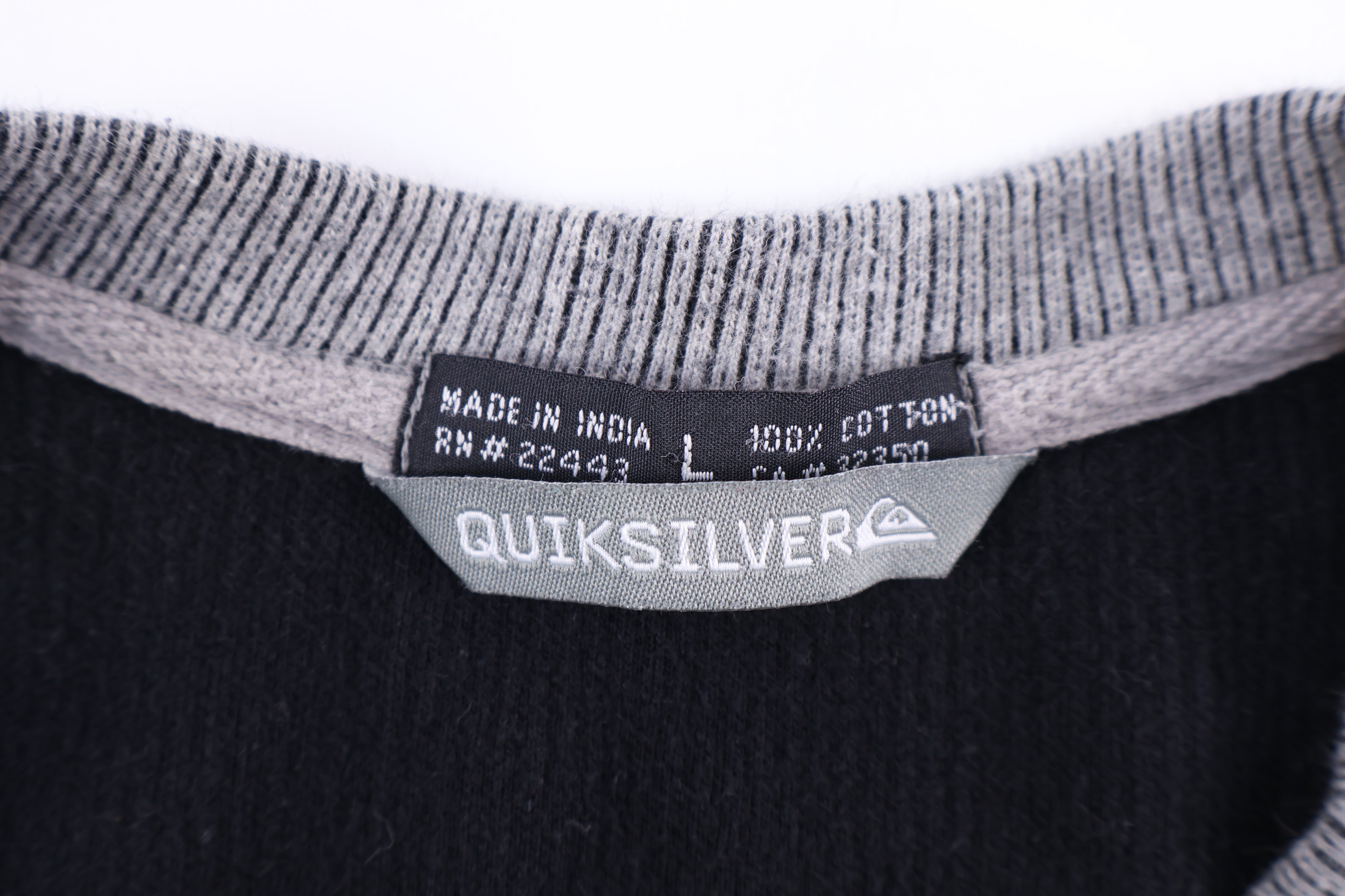 Vintage Quiksilver Grey Pullover Sweater