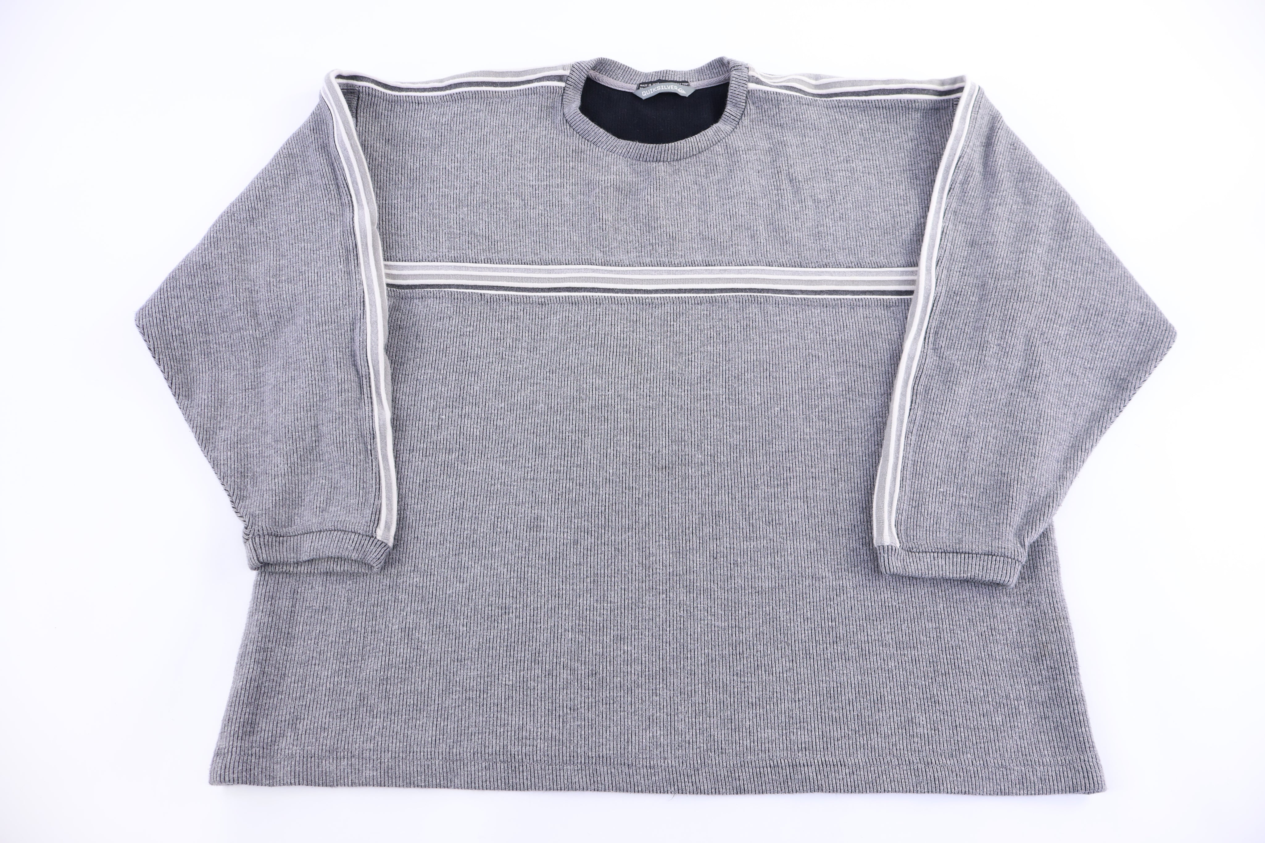 Vintage Quiksilver Grey Pullover Sweater