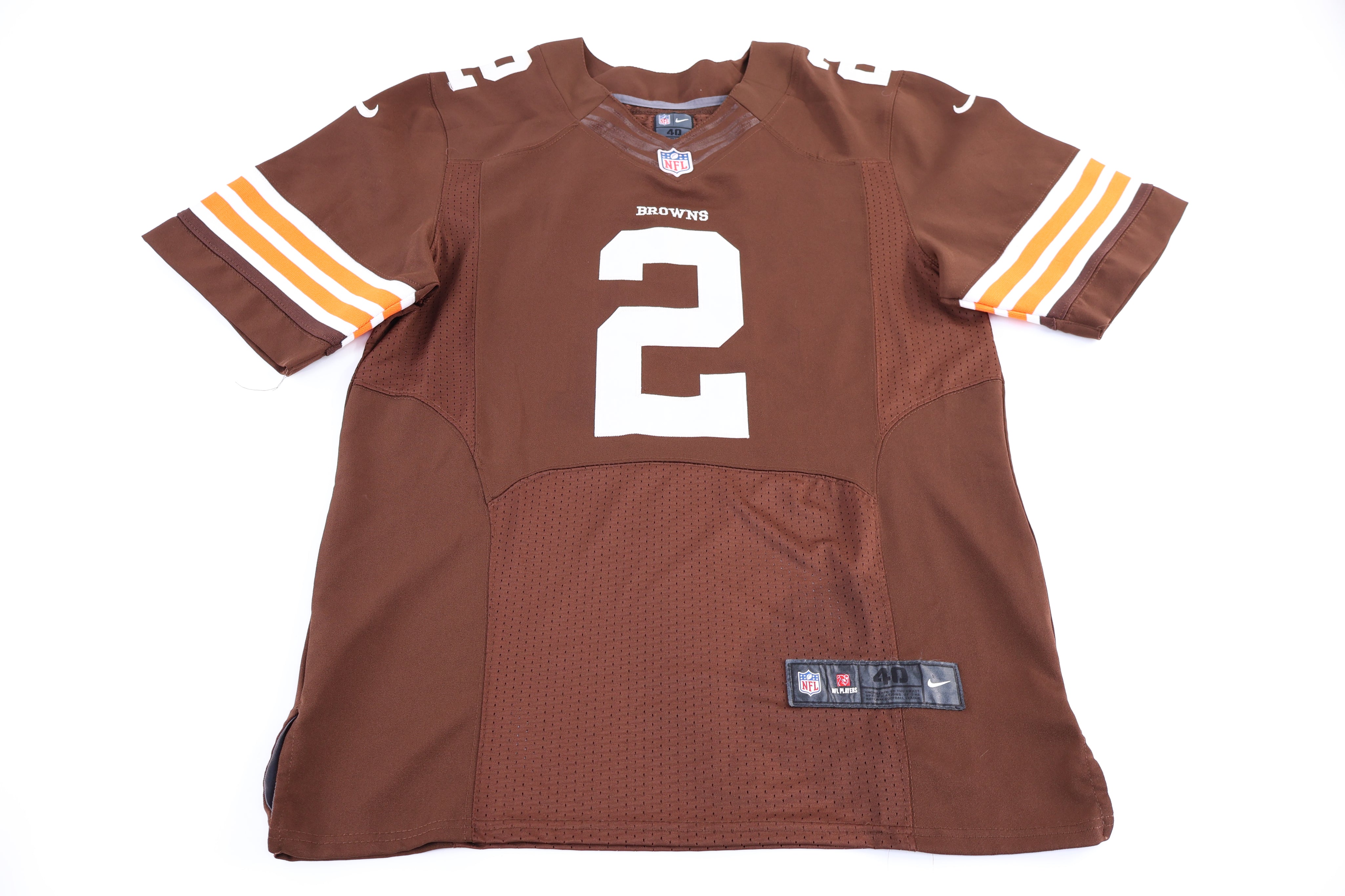 Nike Johnny Manziel Cleveland Browns Football Jersey