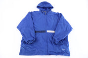 90's Nike Embroidered Logo Blue & White Full Zip Jacket