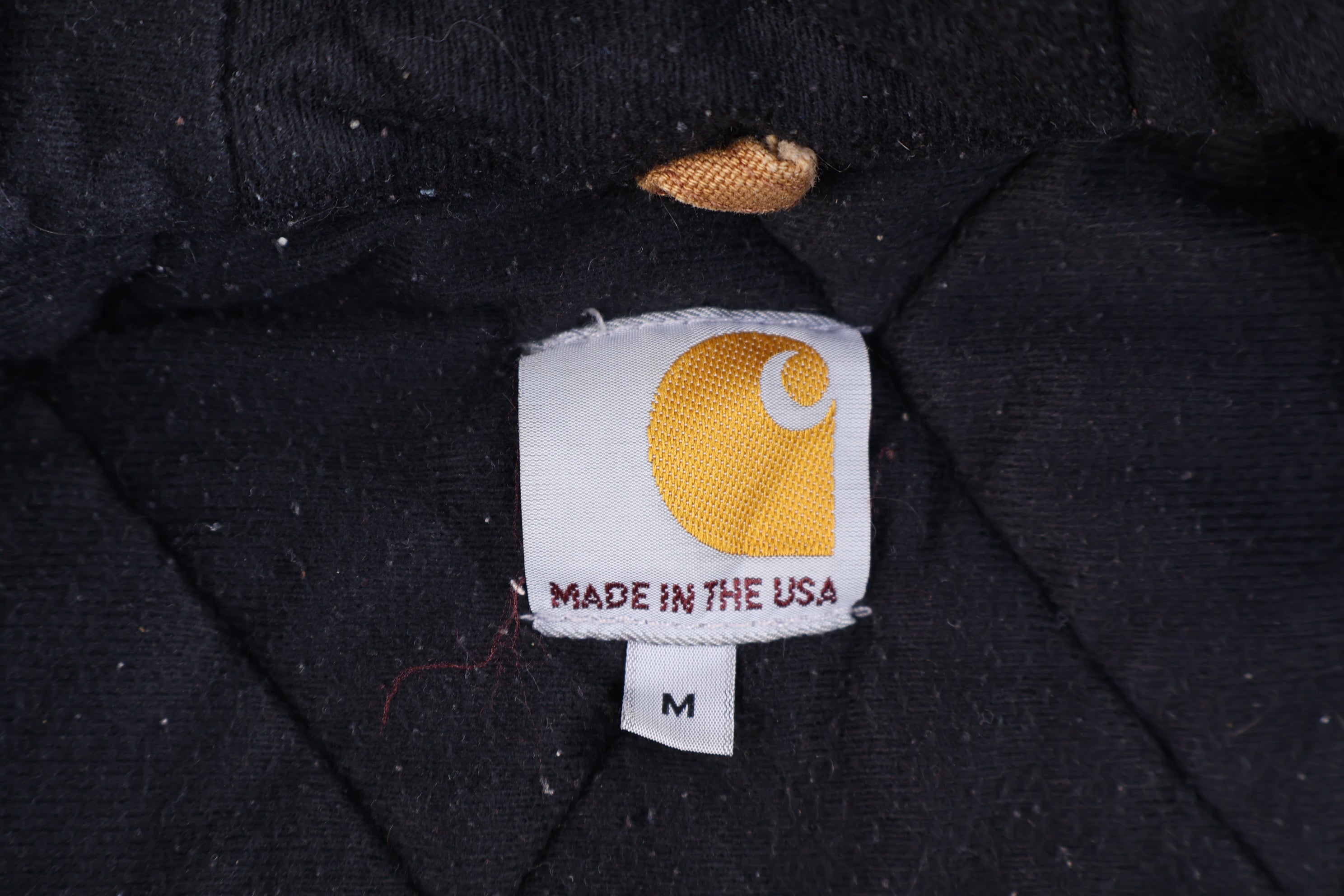 Carhartt Logo Patch Tan Full Zip Jacket