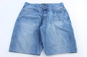 Marithe Francois Girbaud Light Wash Denim Shorts