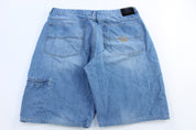 Marithe Francois Girbaud Light Wash Denim Shorts