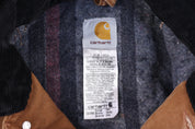 Carhartt Logo Patch Tan Blanket Lined Jacket