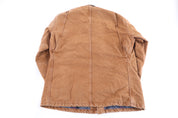 Carhartt Logo Patch Tan Blanket Lined Jacket