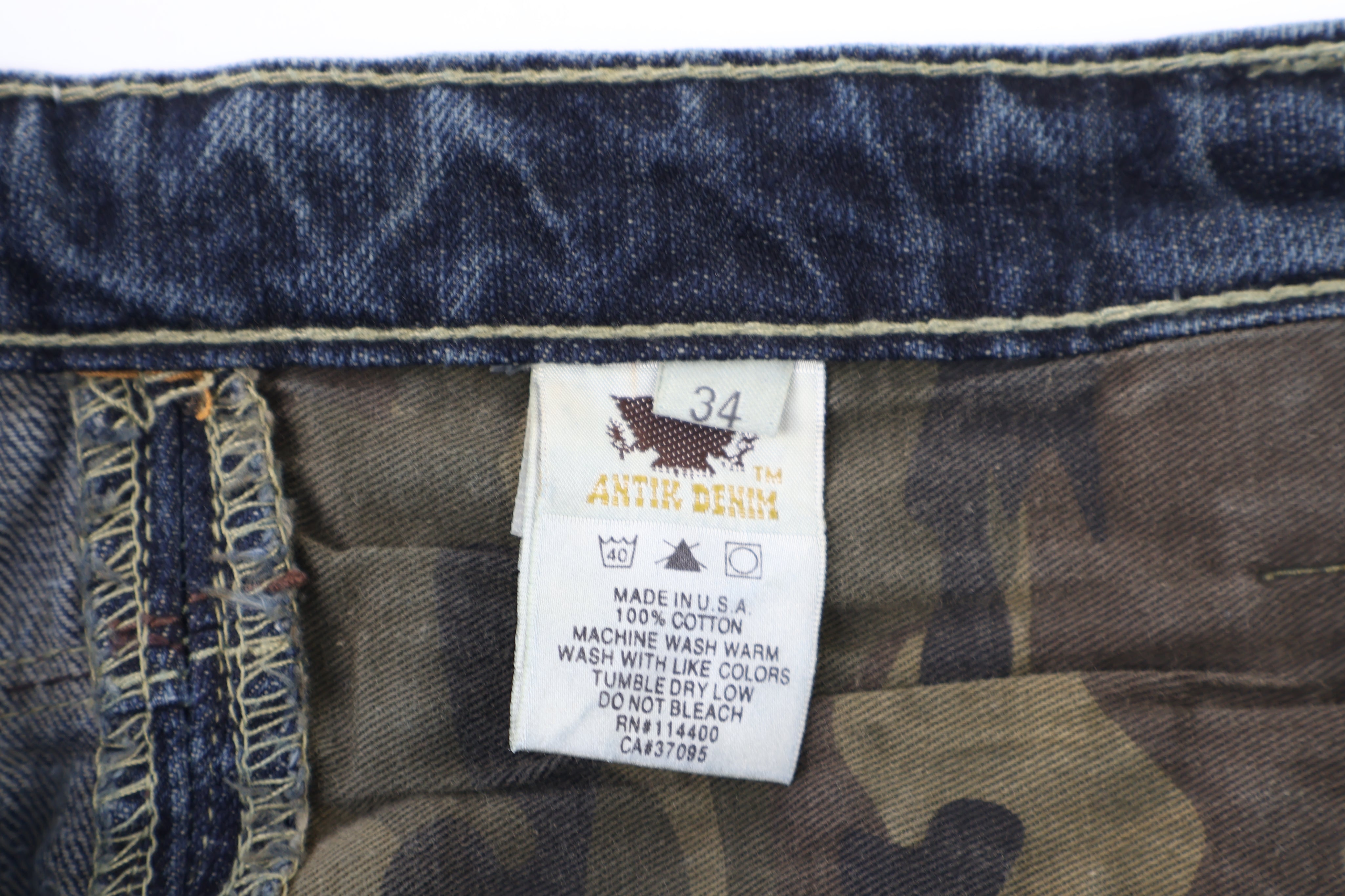 Antik Denim Dark Wash Denim Jeans