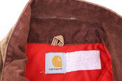 90's Carhartt Logo Patch Tan Santa Fe Jacket