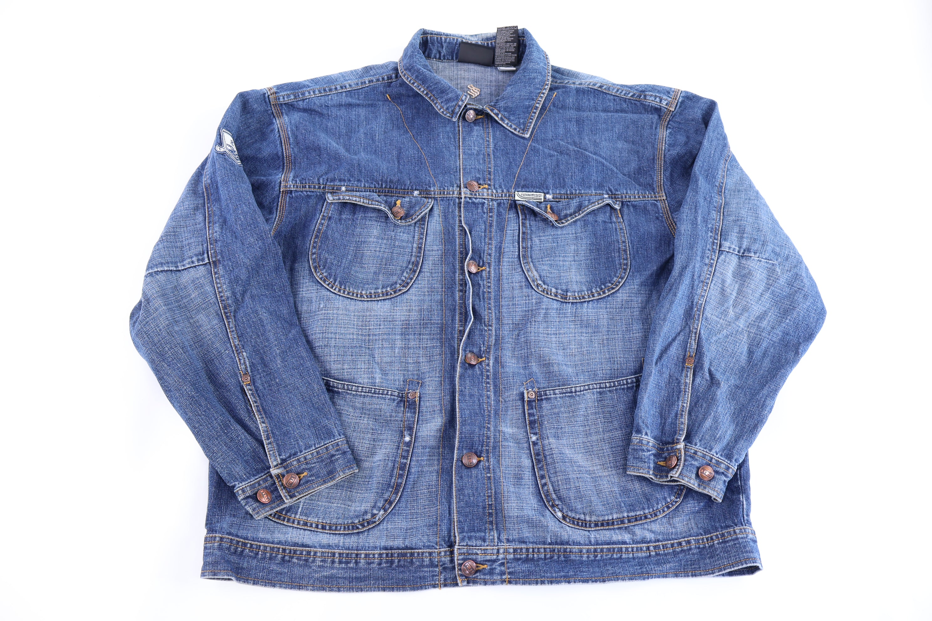 Vintage Rocawear Dark Wash Denim Jacket