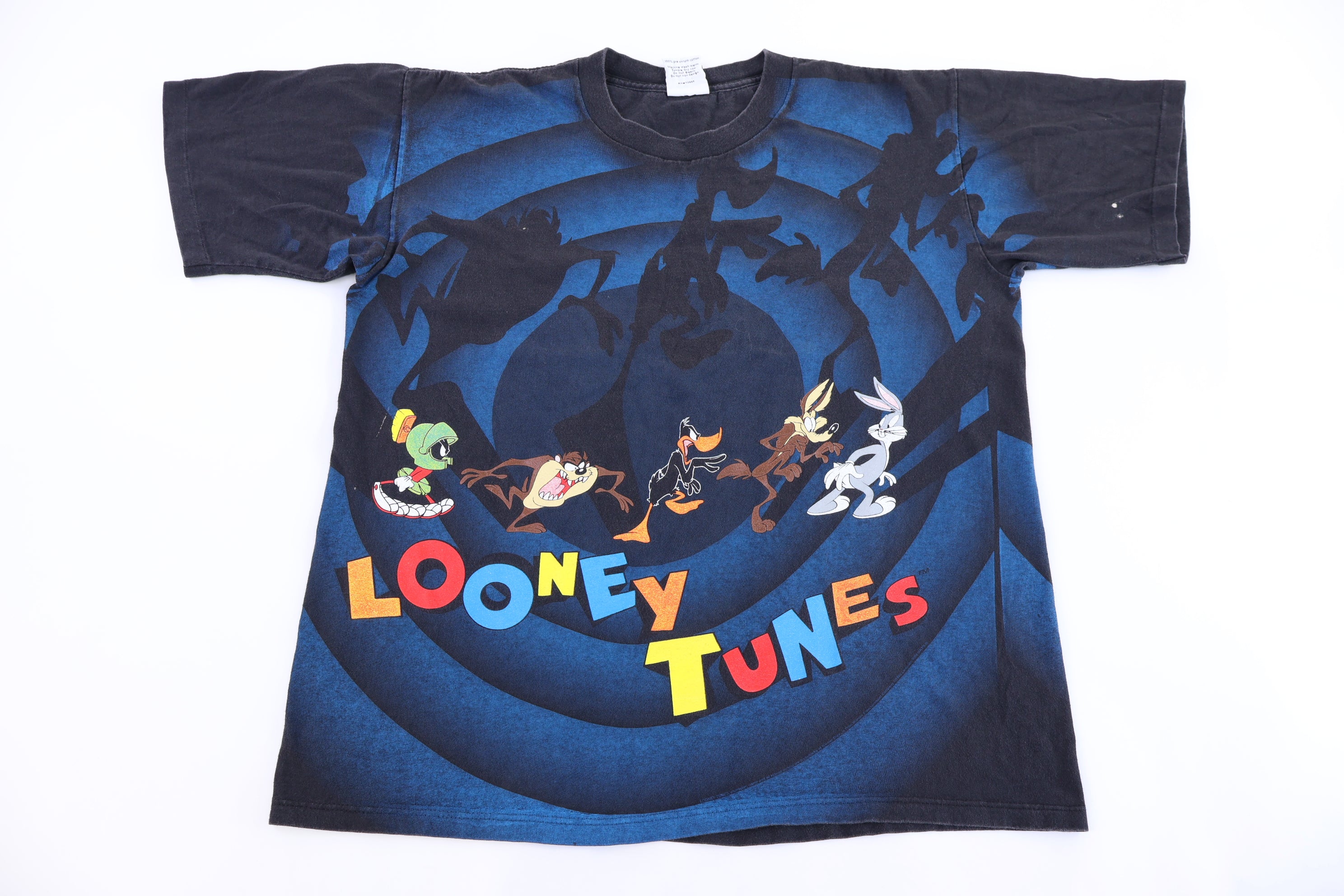90's Looney Tunes All Over Graphic T-shirt